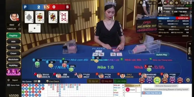 Thông tin cơ bản về game Baccarat W88